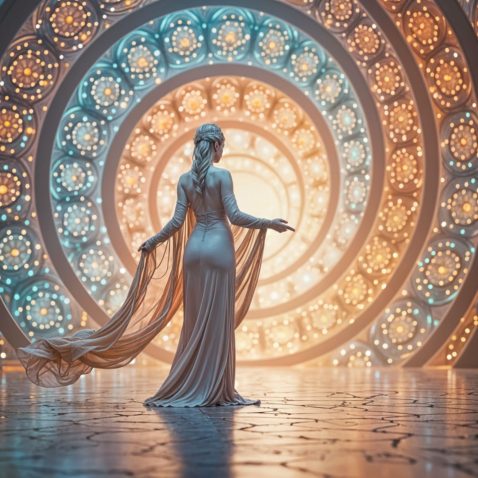 Three Shapely Goddesses in Natural Lighting