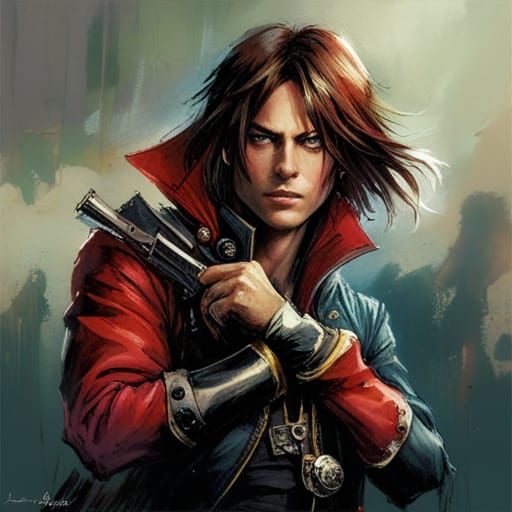 Captain Harlock Concept Art with Dynamic Lighting