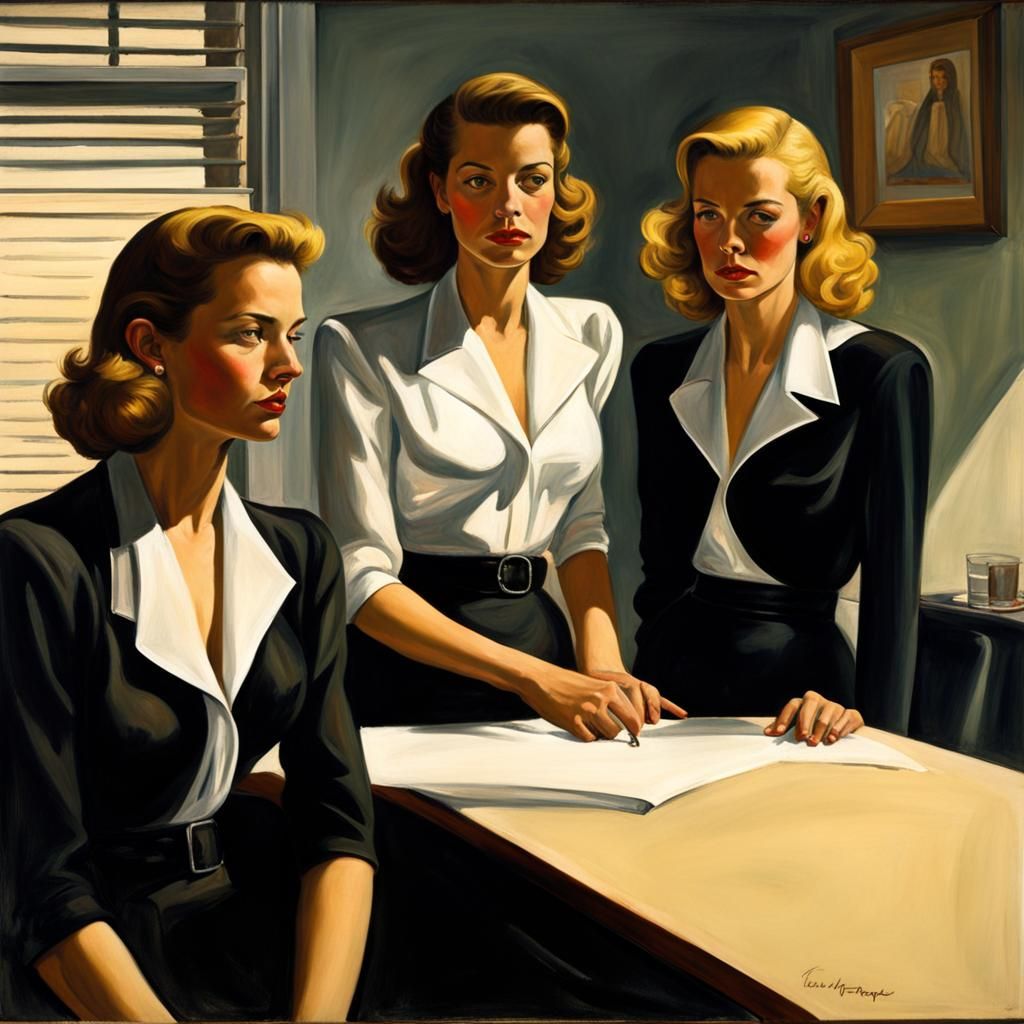 Charlie’s Angels: 1950s Version