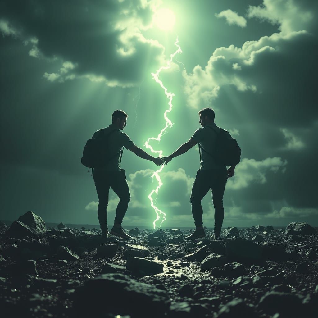 AI Generated Abstract Art with Vibrant Colors