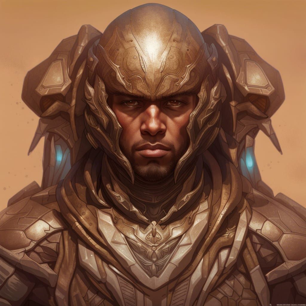 Alien Desert Warrior