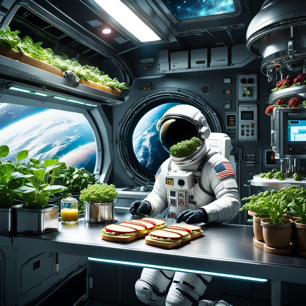 The spaceship kitchen