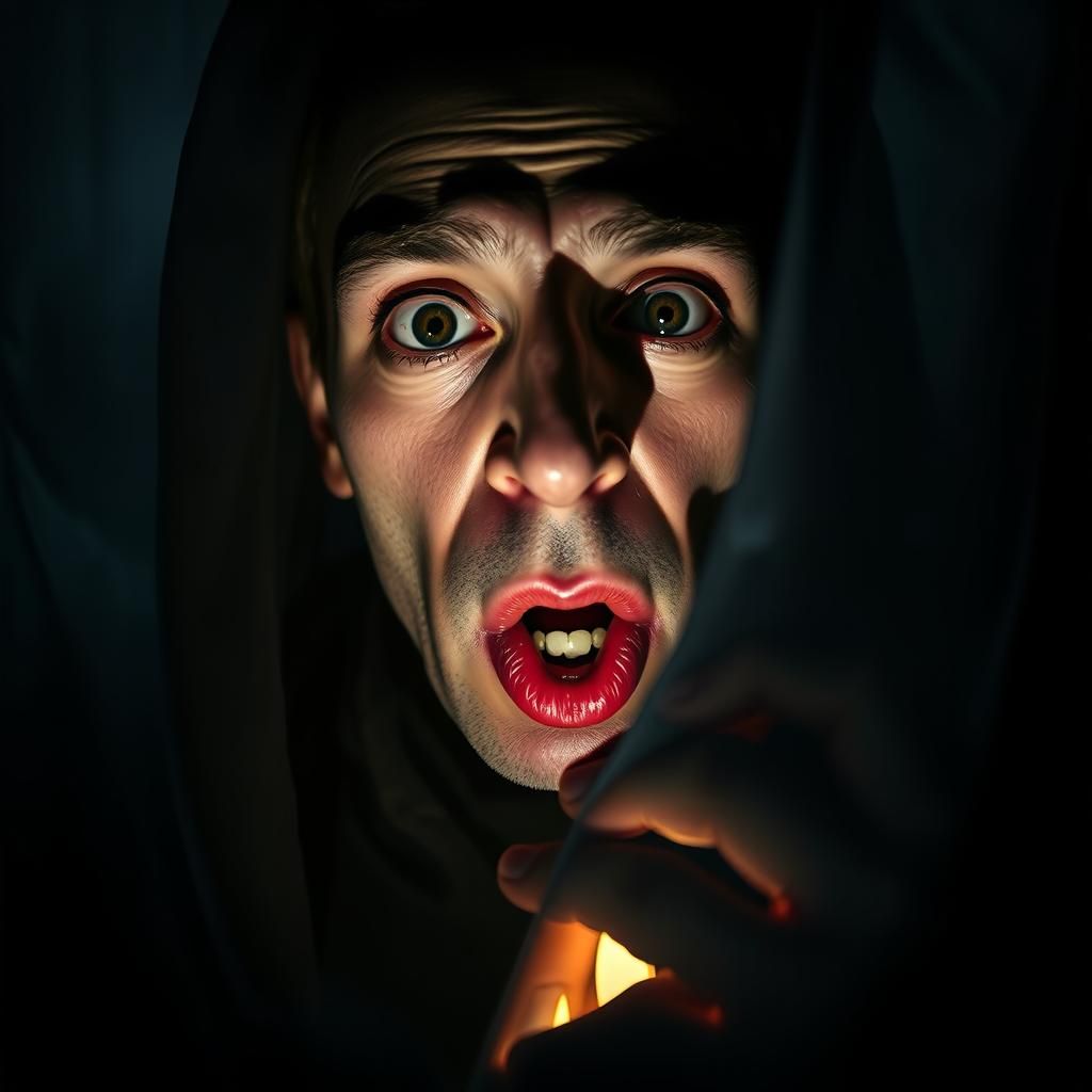 Divine Request: Hyperrealistic Portrait in Duchamp-Villon St...