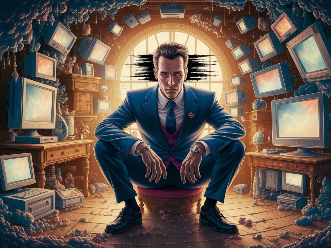 The Glitch: Supervillain in Ghibli-esque Setting