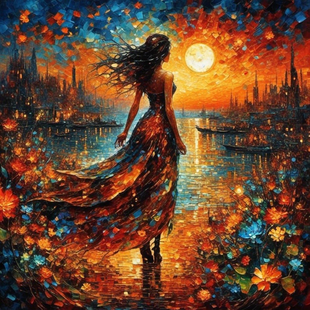 Vampire's Sunset Demise: A Transformation in Ash