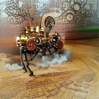 Steampunk ant