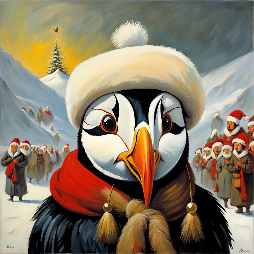 Tibetan Puffin
