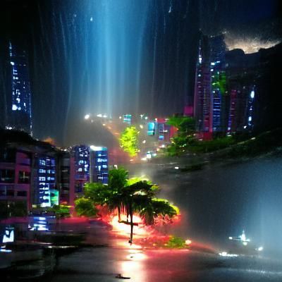 City at night