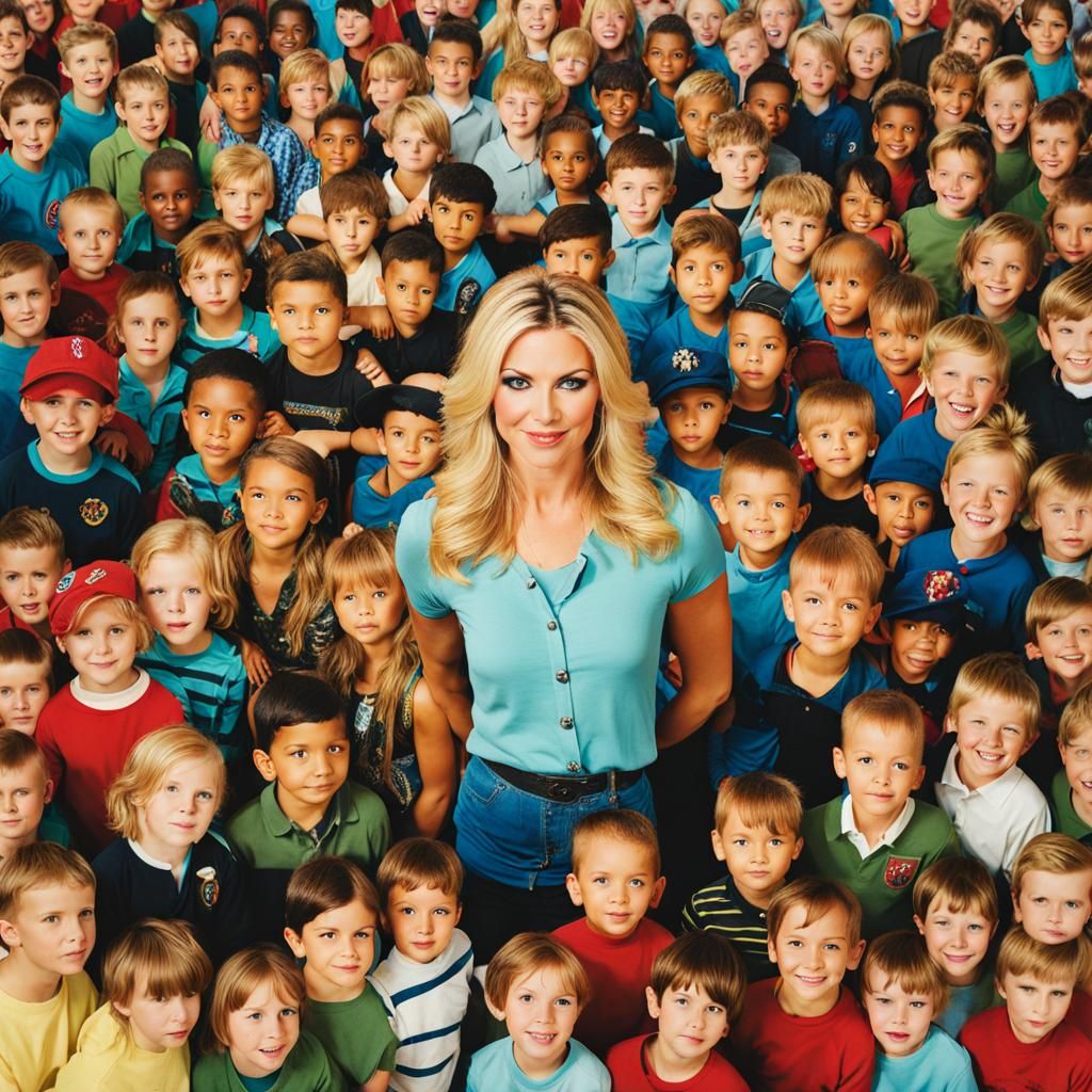 Samantha Stelfox Leads Army of Children
