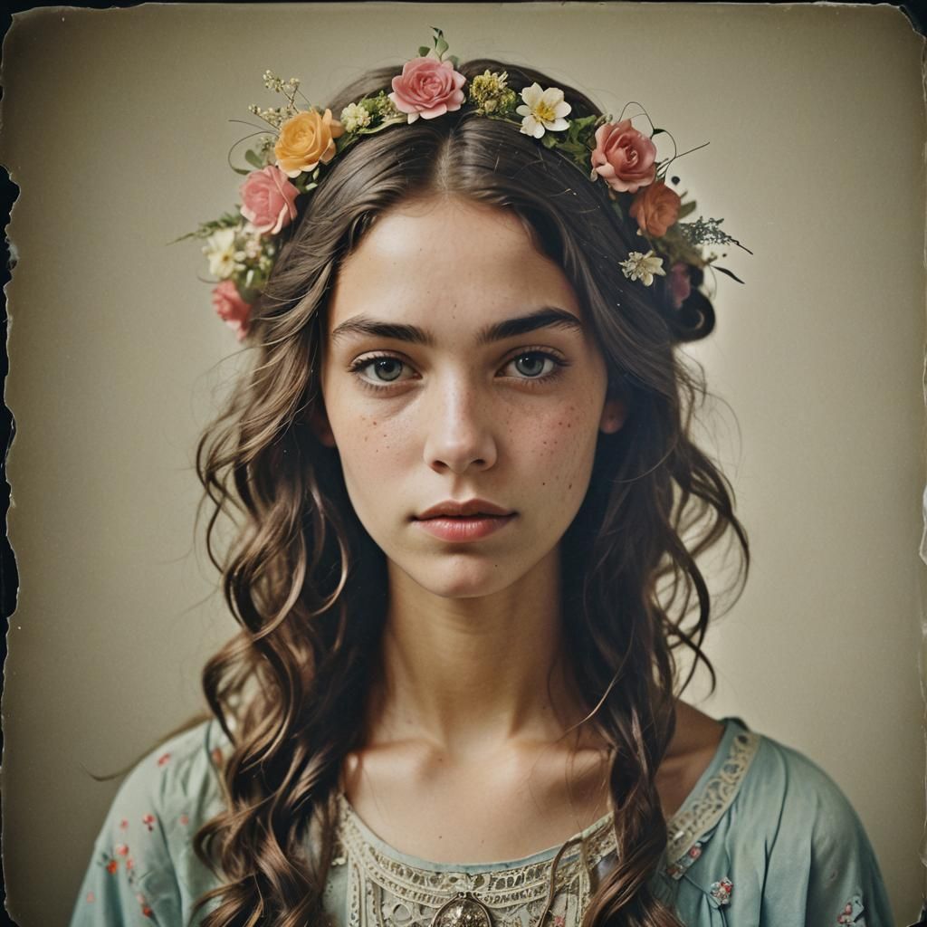 Sweet Sixteen Birthday in Polaroid Style