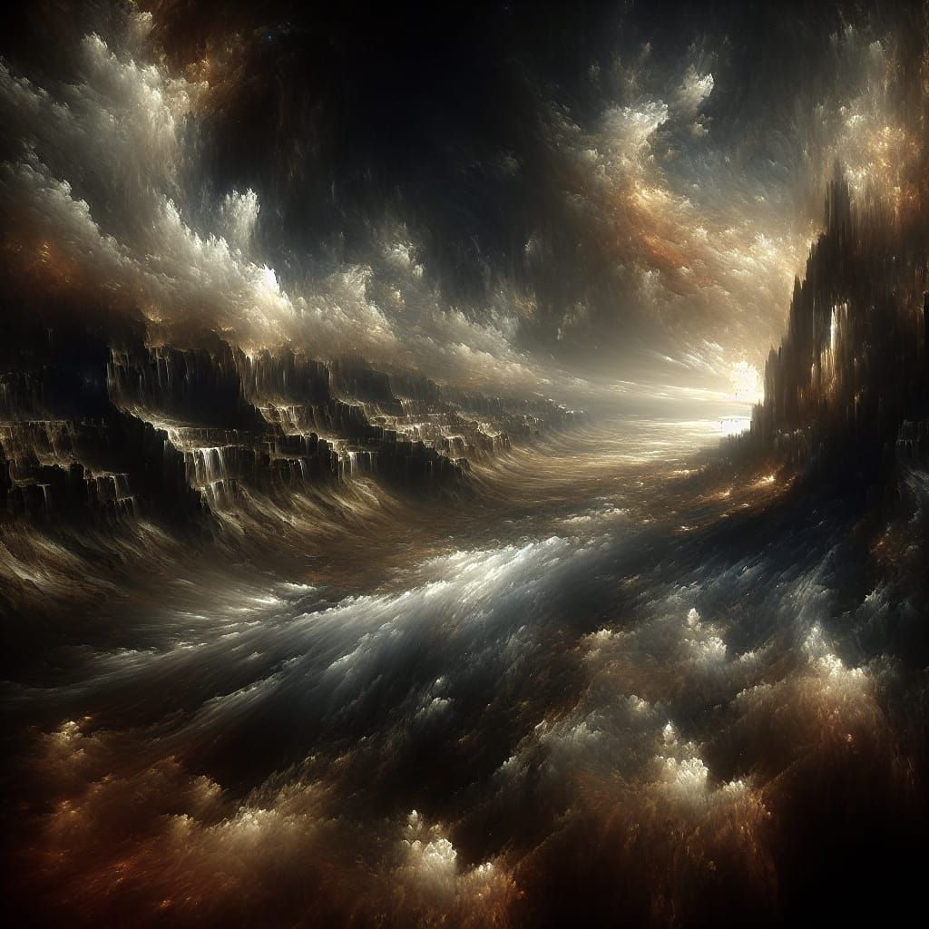 Epic Digital Matte Painting of Earth's Grandeur