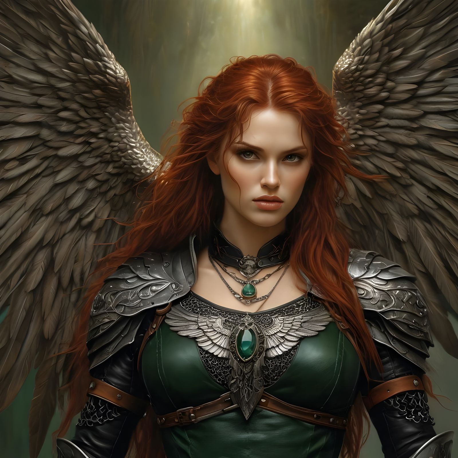 Valkyrie Warrior in Luis Royo Style