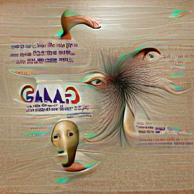 Abstract Game Over Minimalist Design