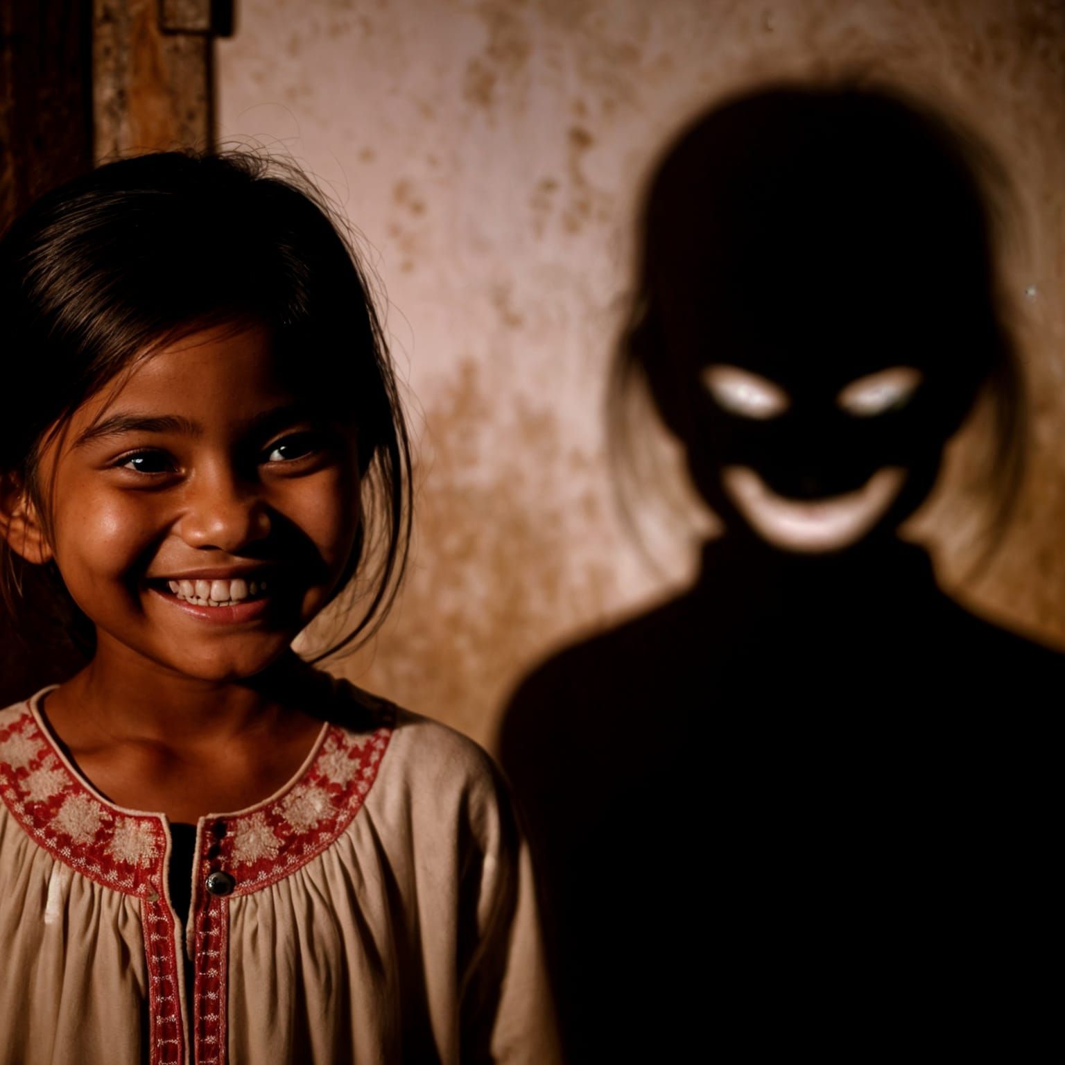 Innocence vs Darkness: A Paradoxical South Asian Girl