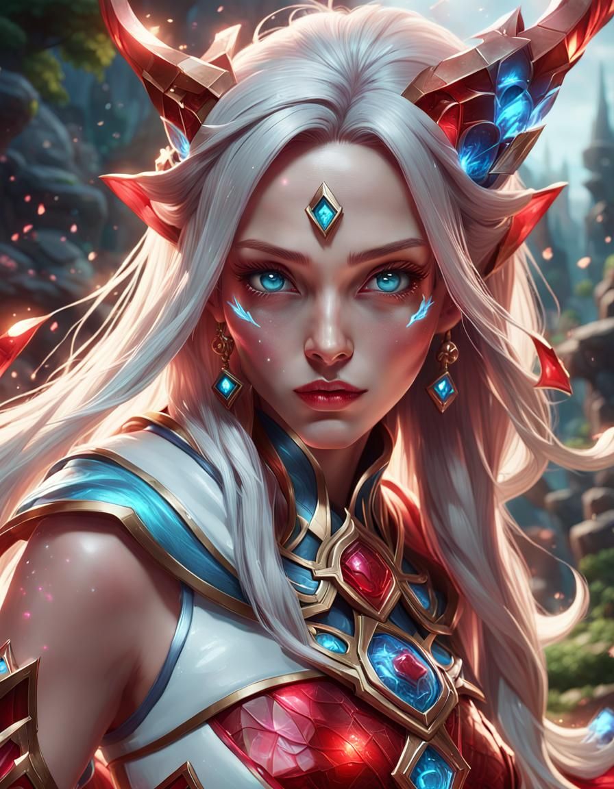 Seraphine from League of Legends in 3D