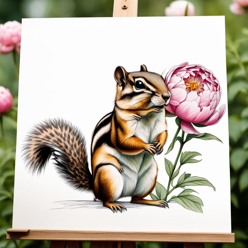Chipmunk Art