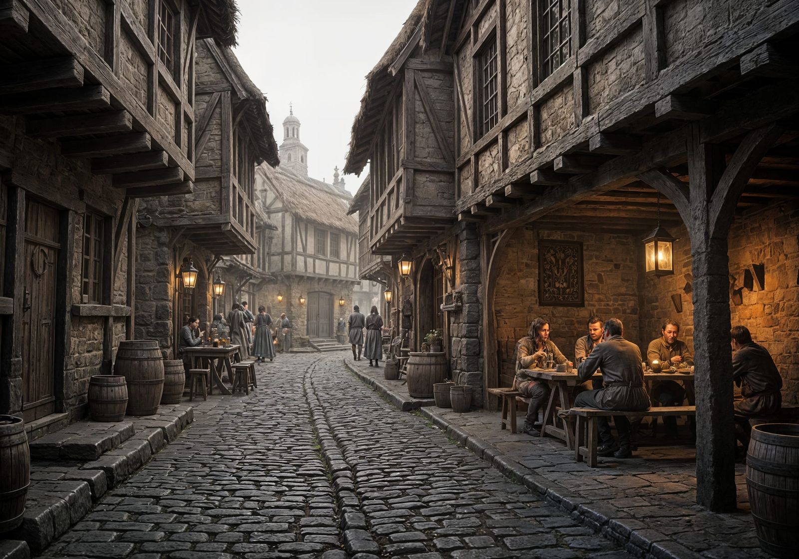 Medieval Kingdom Alleyways