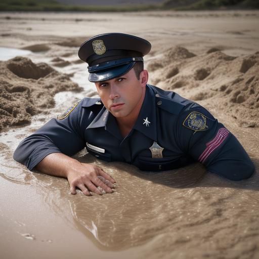 Hot Cop Sinking: Professional Photography, Bokeh