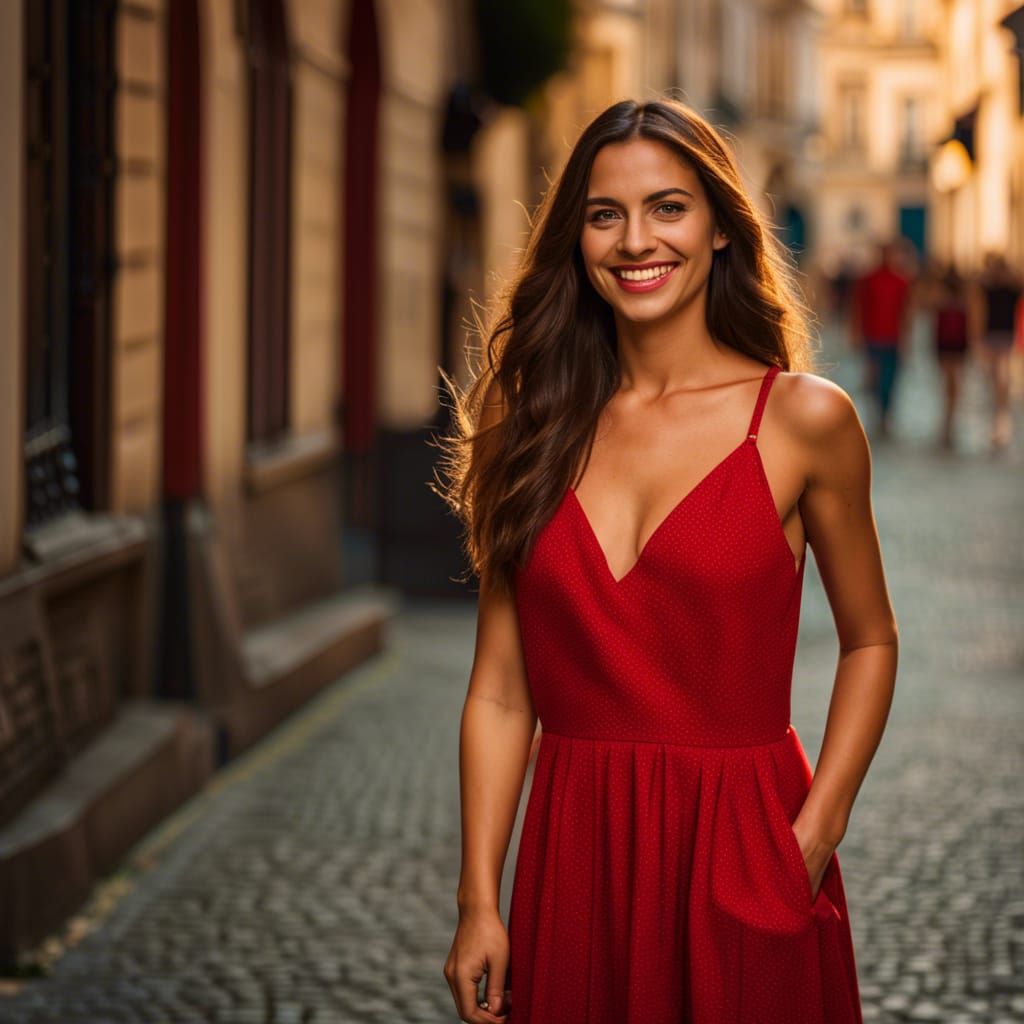 Portuguese Woman in Prague, Professional Photography