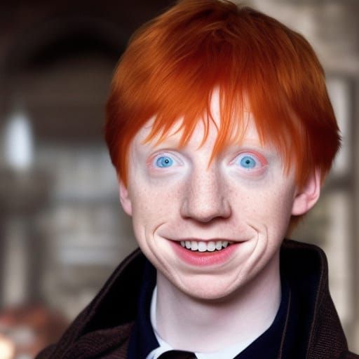 Ronald Weasley Portrait from Harry Potter