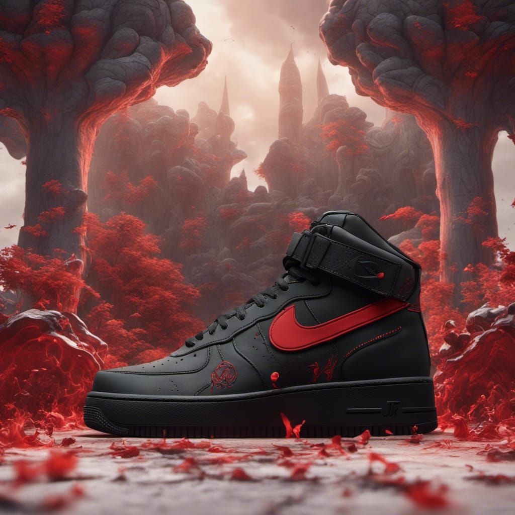 Air Force 1 Website UX/UI Design in Detailed Matte Painting