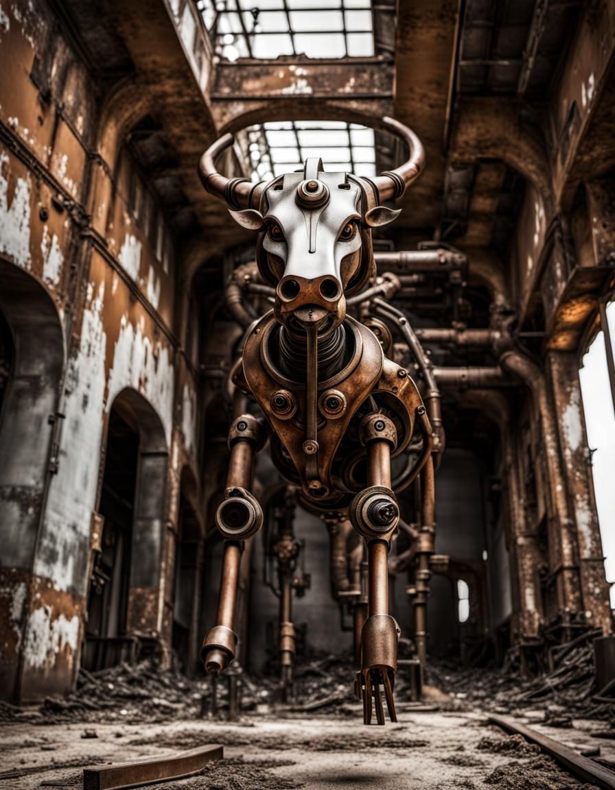 Biomechanical cow armature