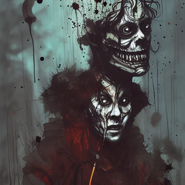 Terrifying Halloween King Speedpaint in Horror Style