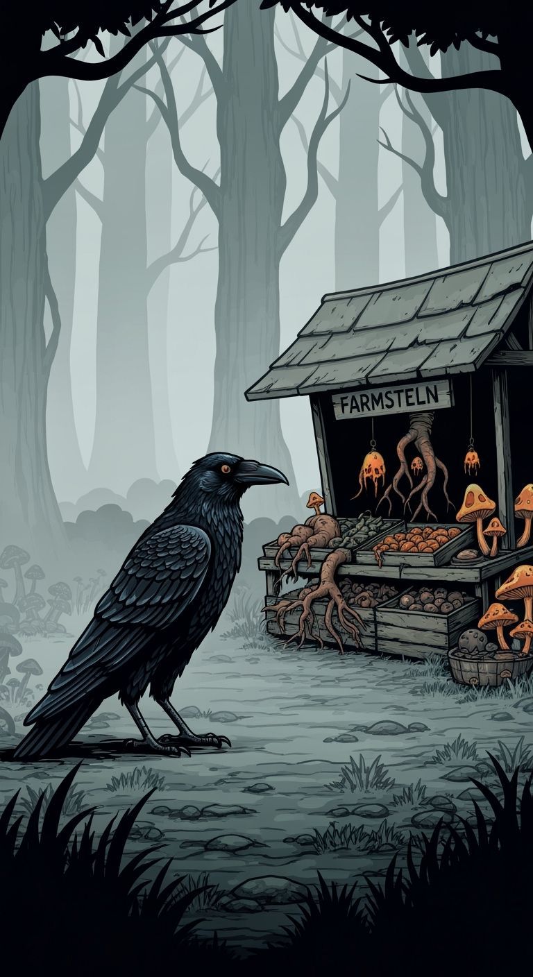 Raven Guards Spooky Forest Farmstand