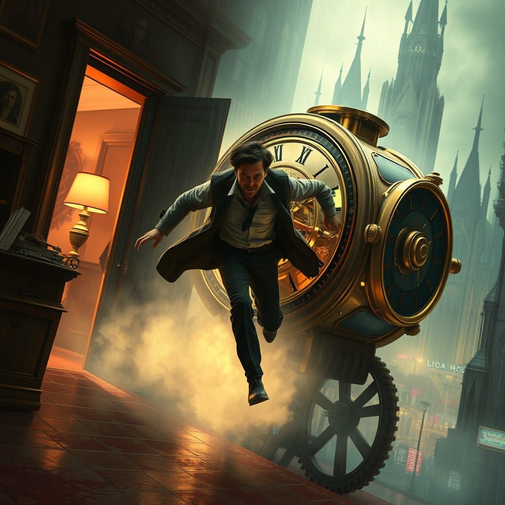 Through Time's Veil: A Leap Into the Unknown