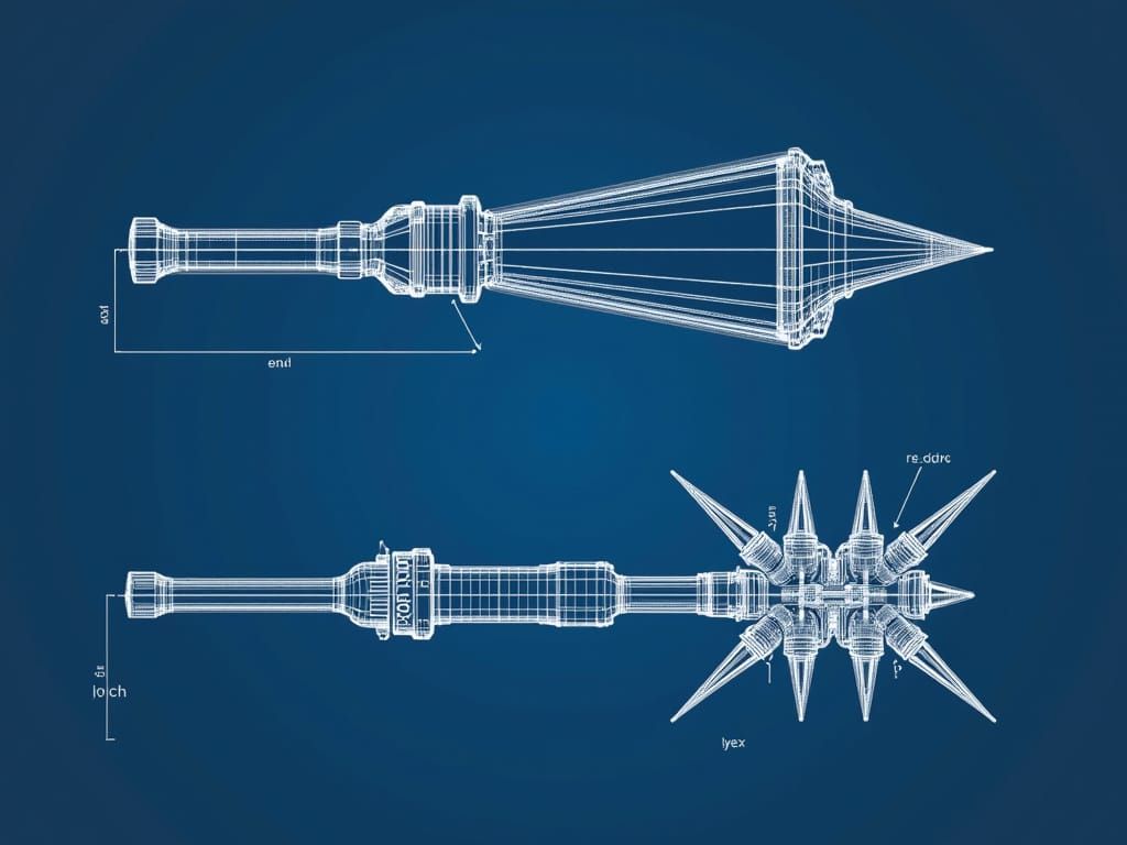 Robotic End Effector Blueprint with Retractable Spikes