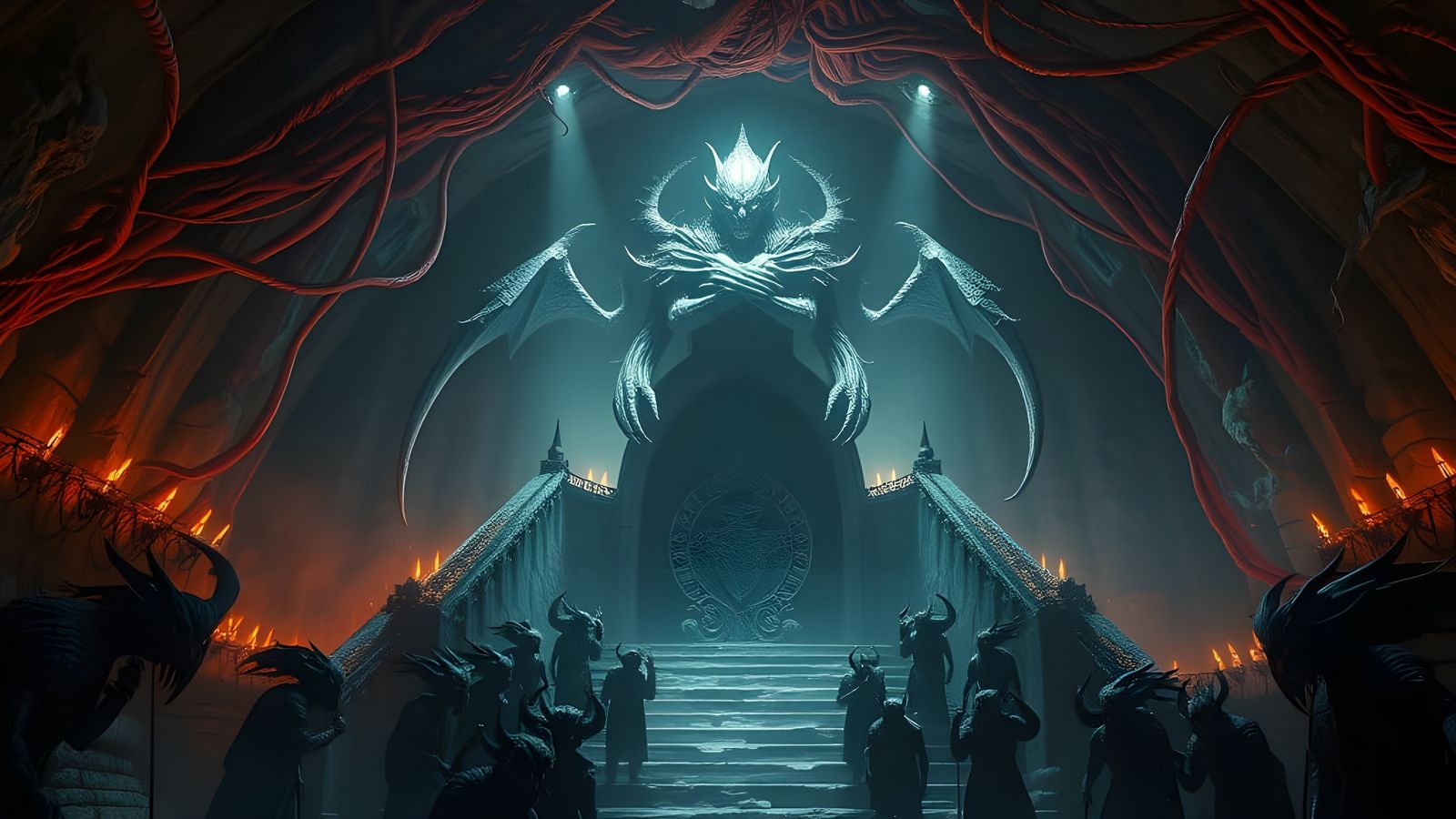 Dark Lord Reigns in Mystical Underworld