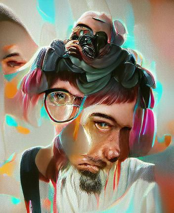 Self Portrait Artwork Trending on Artstation