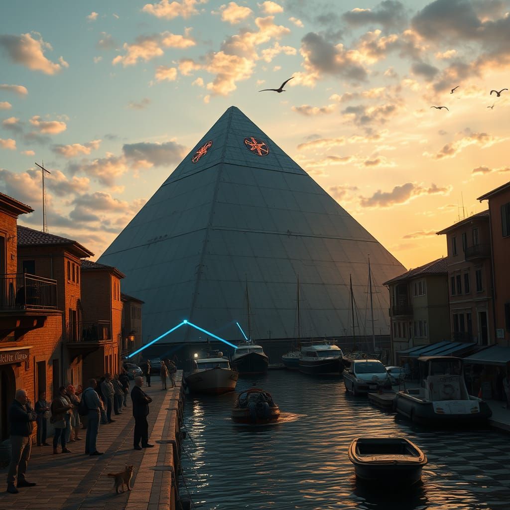 Cosmic Intrusion over Livorno