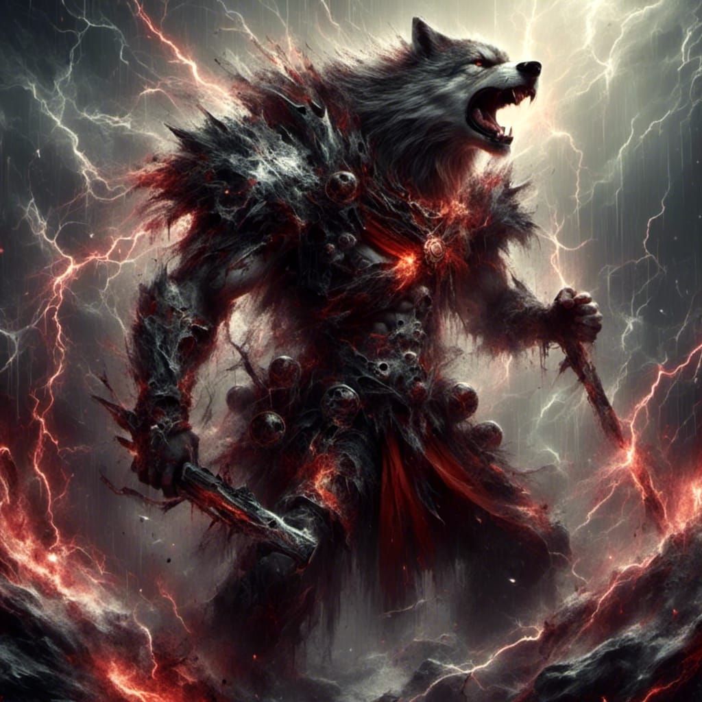 Wolf Mercenary Character Design