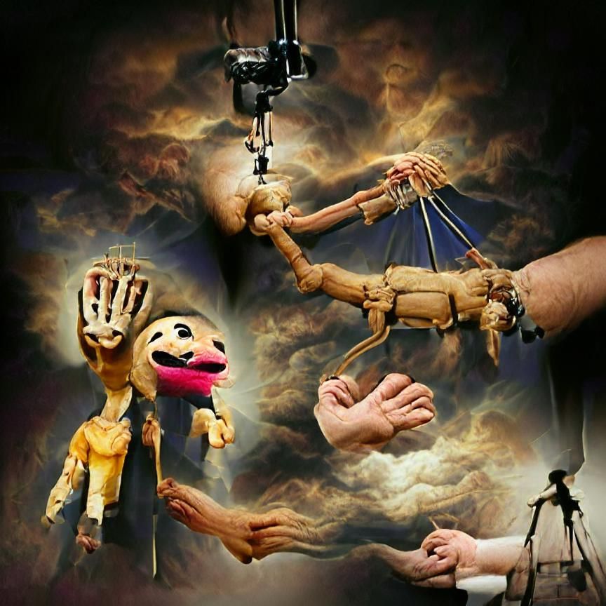 Marionette of Fate: Man Controlled by God