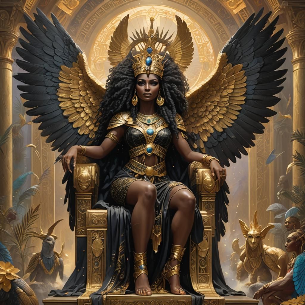 Goddess Isis - Lady Of The Words Of Power
