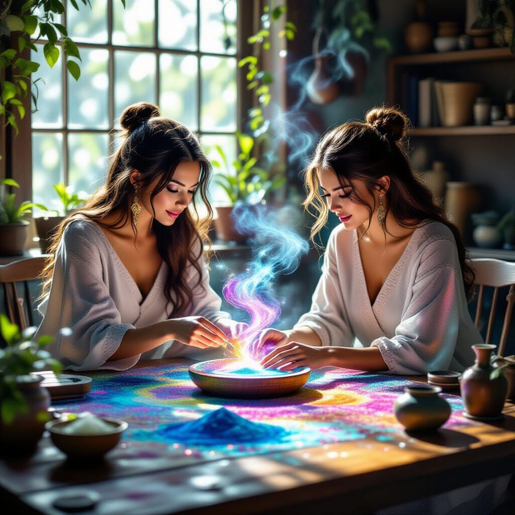 Enchanting Spellcraft in a Zen Garden Lab