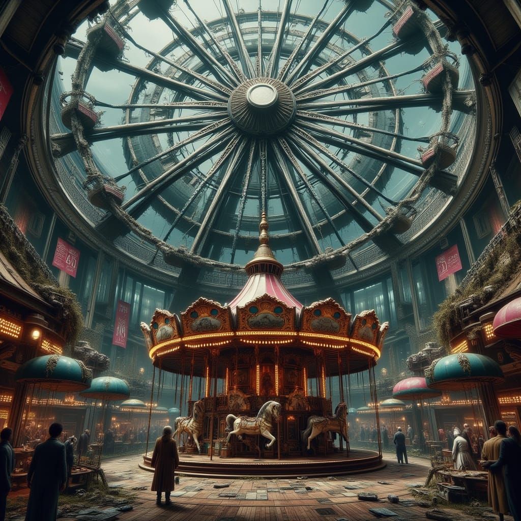 Villain's Lair: Abandoned Carnival Transformed