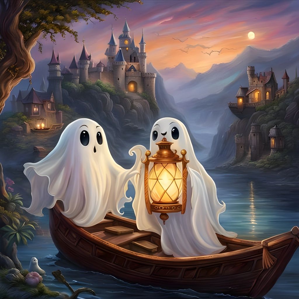 Castle Ghosts Haunting On A Boat