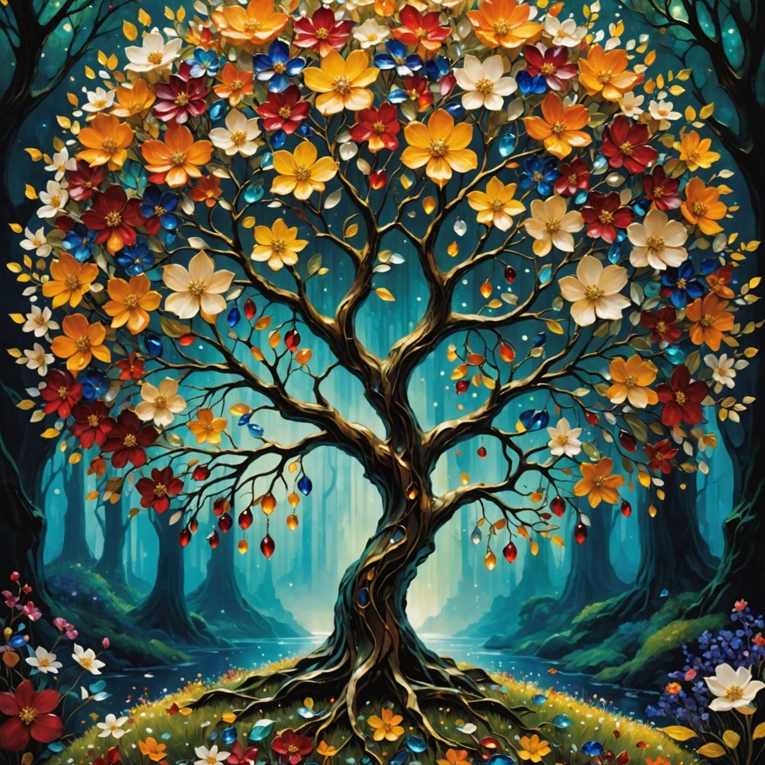 The Gemstones Tree