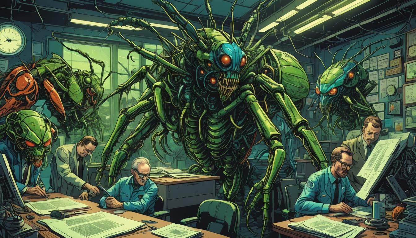 Chernobyl Officials Transform into Insects in Polish Comic S...
