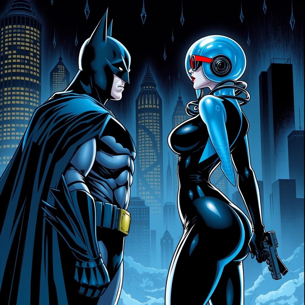 Batman's Alluring Obsession with a Sultry Mr. Freeze