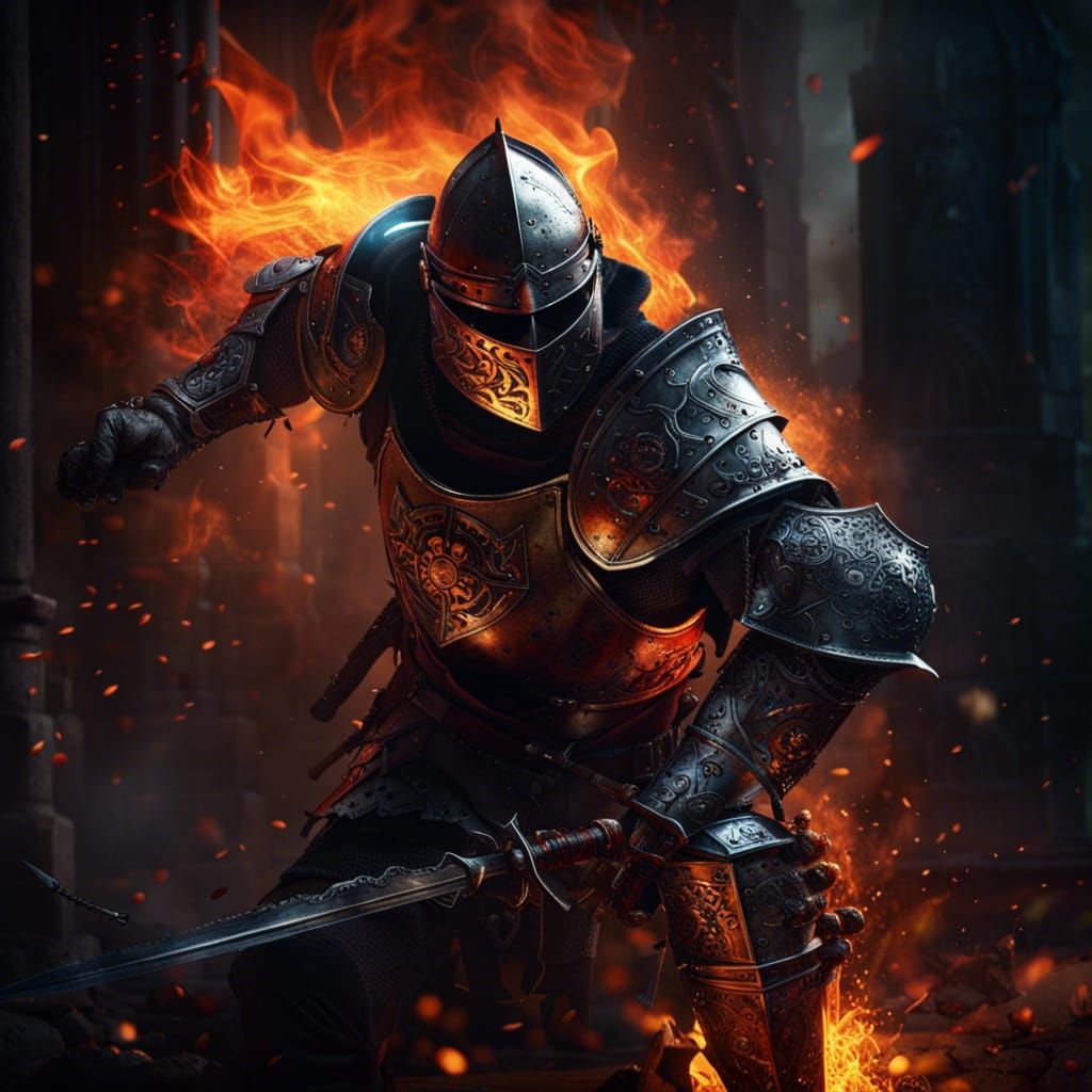 Fire doesn't harm me!