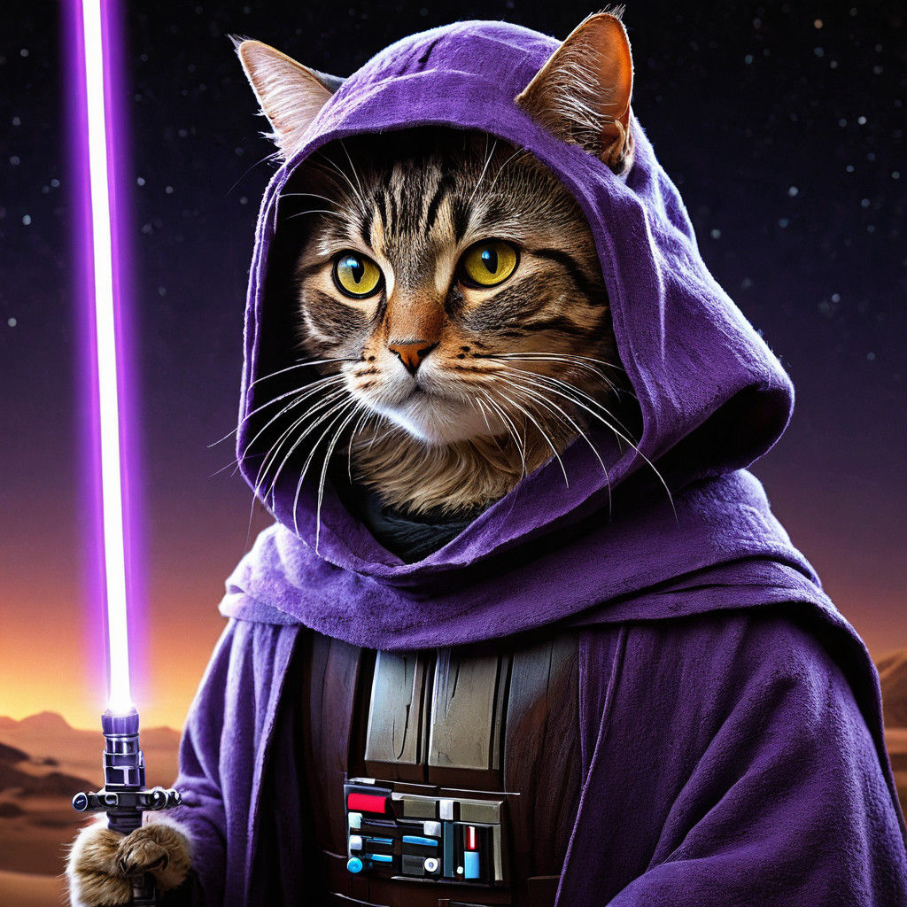 Tortoiseshell Jedi Master on Tatooine