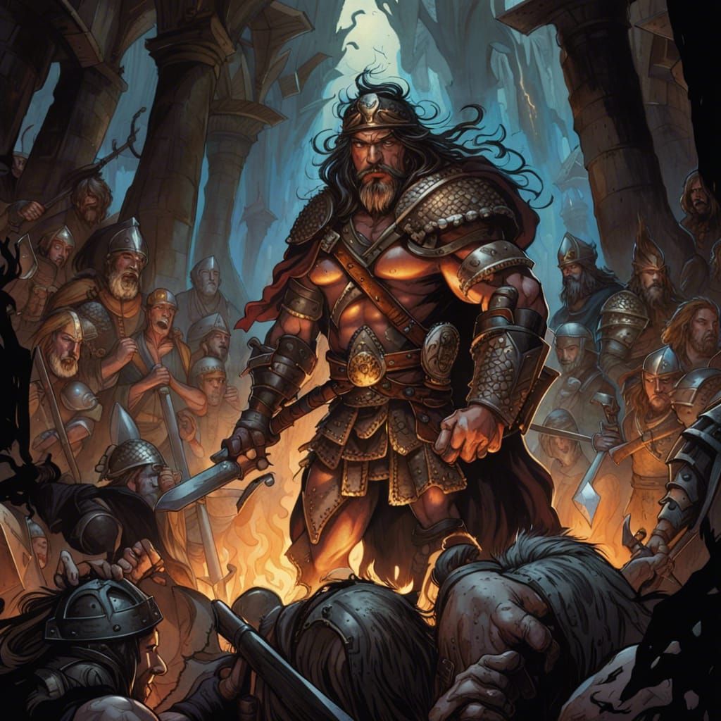 One of the barbarian kingdoms manipulated by Odin's enemies ...