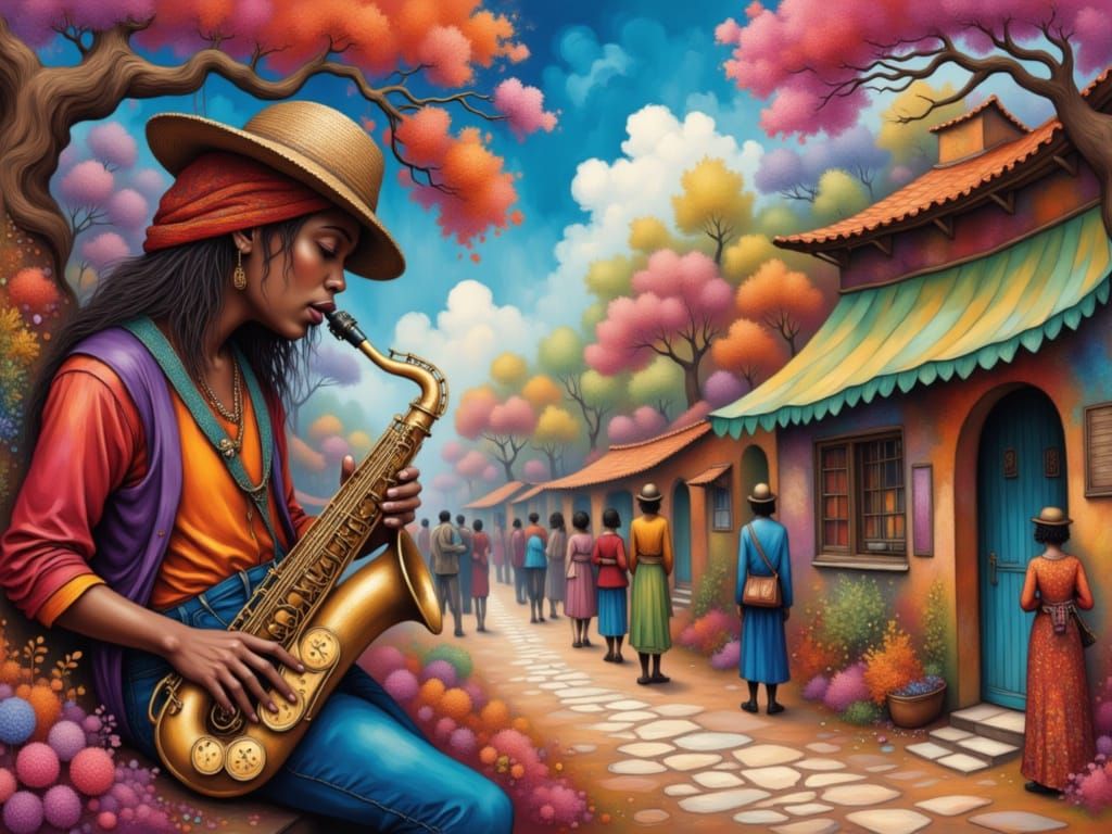 New Orleans Street Musician