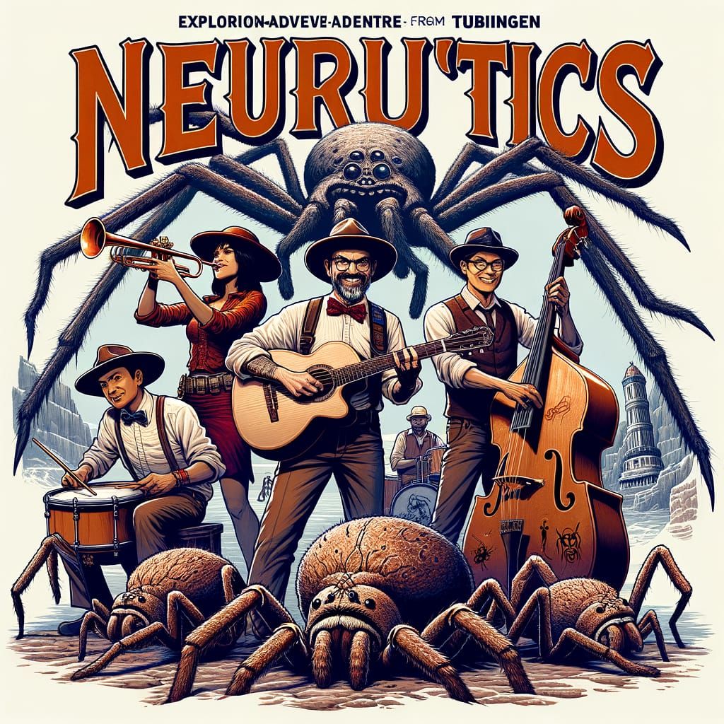 NeuRuTics Band in Indiana Jones Style with Spiders