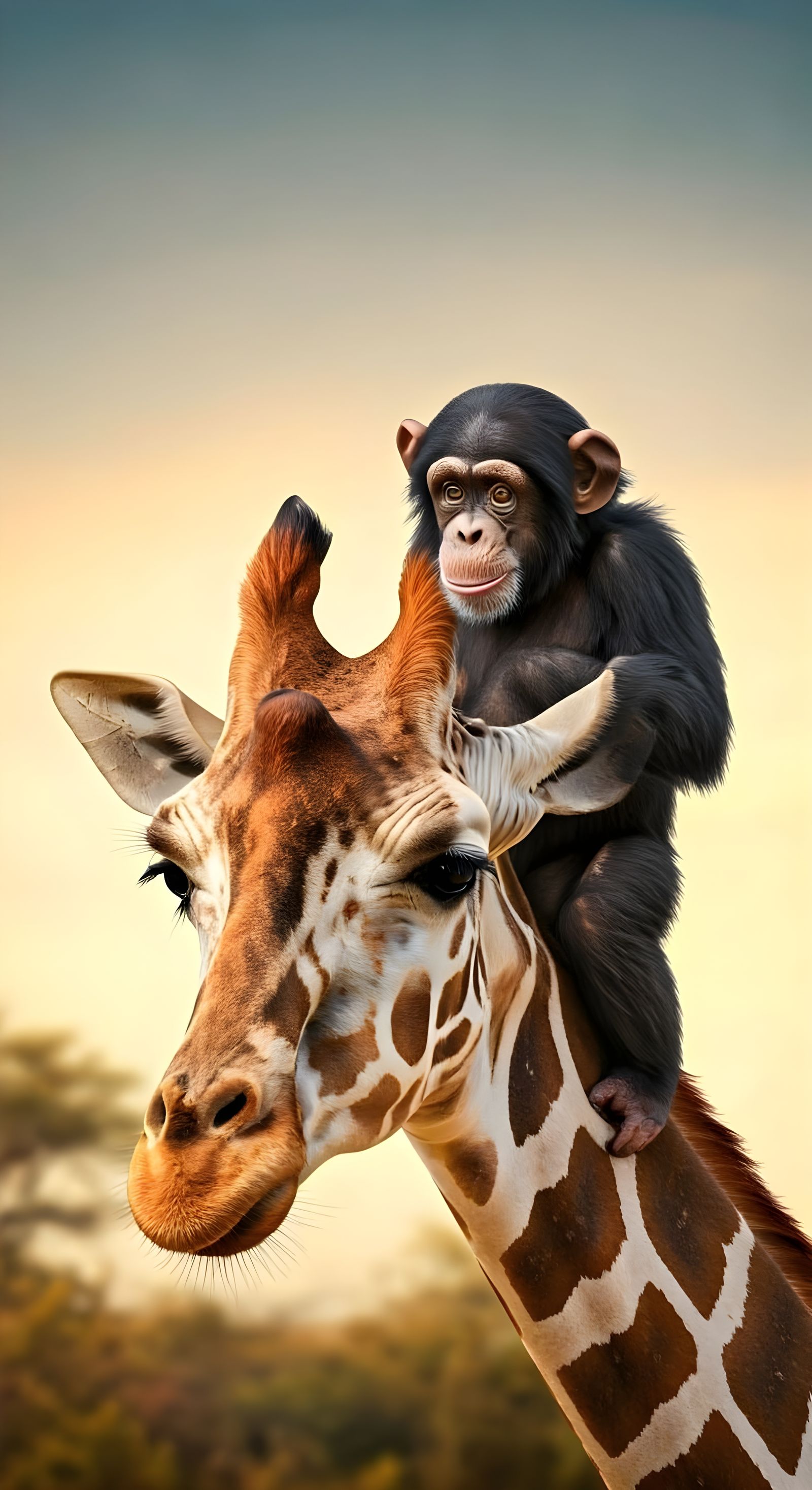 Unlikely Friendship in the Savannah