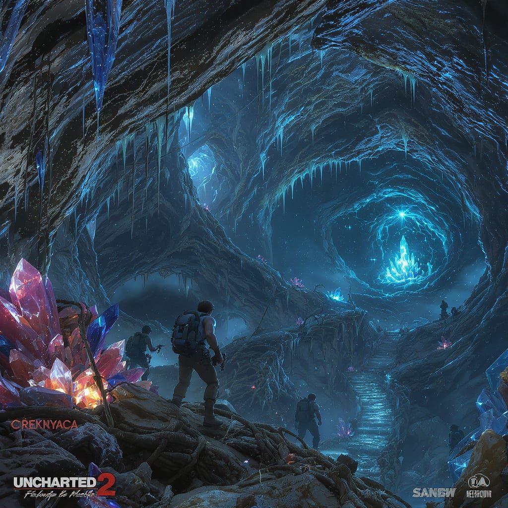 Crystal Cave Explorers: A Surreal Adventure