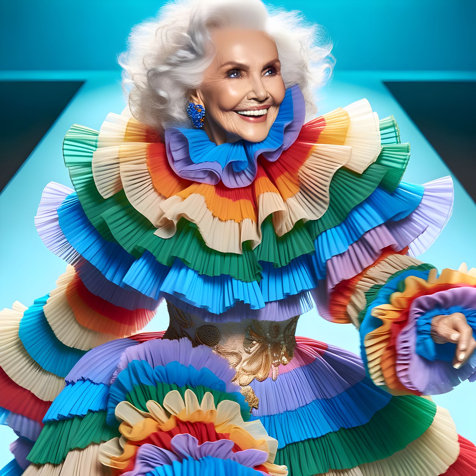 Never Too Old to be a Fashion Model